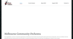 Desktop Screenshot of mcorchestra.org