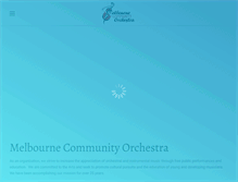 Tablet Screenshot of mcorchestra.org